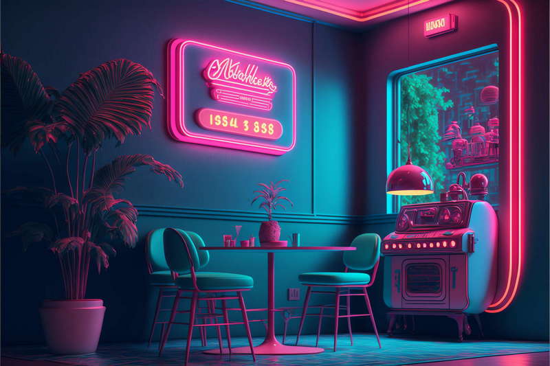 图片[6]-全球设计案例智能库_OJBKAI.COM赛博朋克风室内霓虹灯-2_Midjourney灵感图库-设计智库－全球设计案例智能库_OJBKAI.COM-全球设计案例智能库_OJBKAI.COM设计智库