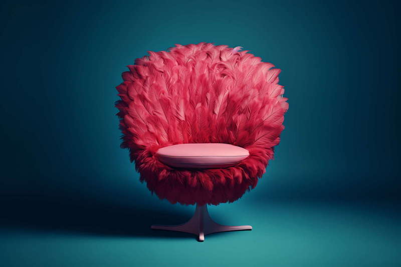 时尚色彩椅子Midjourney灵感图库-_设计智库－全球设计案例智能库_OJBKAI.COM-全球设计案例智能库_OJBKAI.COM设计智库