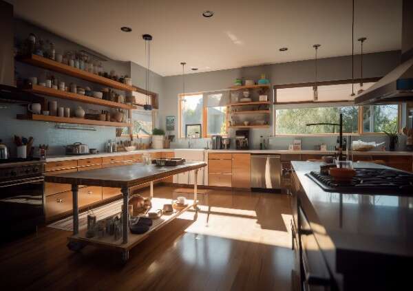 图片[67]-全球设计案例智能库_OJBKAI.COM原木开放厨房中岛吧台_Midjourney灵感图库220P-全球设计案例智能库_OJBKAI.COM设计智库