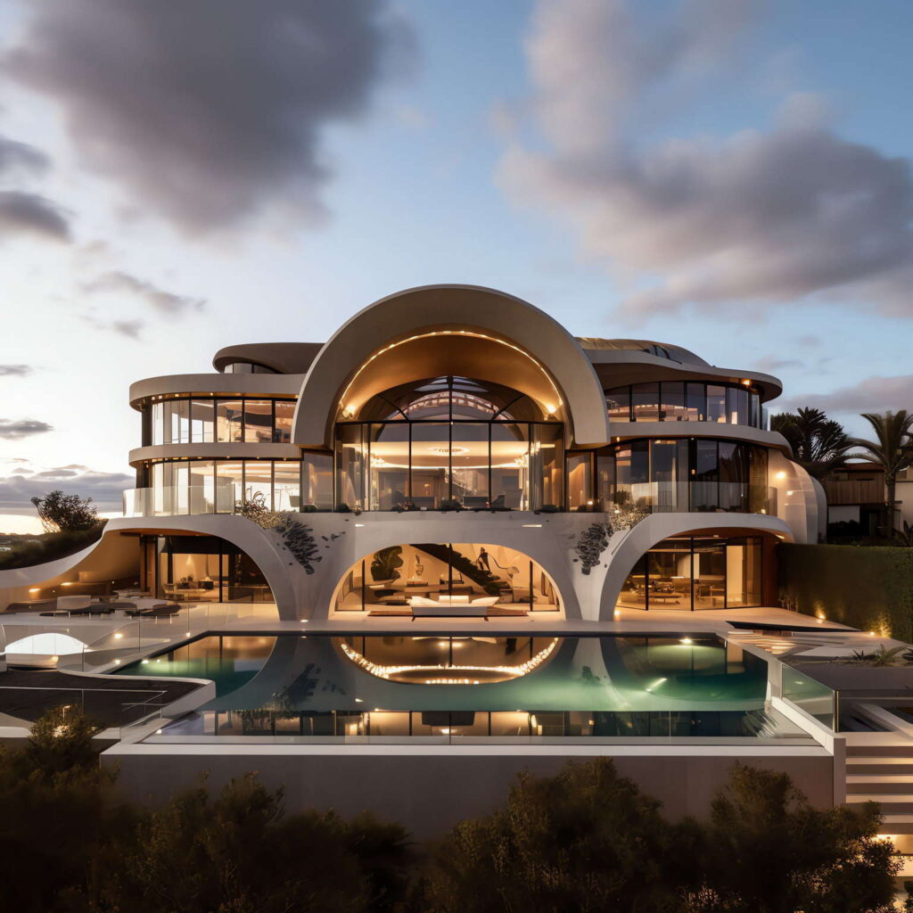 图片[5]-全球设计案例智能库_OJBKAI.COM别墅建筑外观Midjourney灵感图库-_设计智库－全球设计案例智能库_OJBKAI.COM-全球设计案例智能库_OJBKAI.COM设计智库