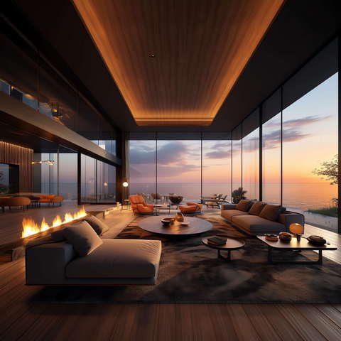 现代海景房Midjourney灵感图库-_设计智库－全球设计案例智能库_OJBKAI.COM-全球设计案例智能库_OJBKAI.COM设计智库