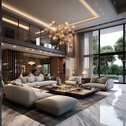 图片[34]-全球设计案例智能库_OJBKAI.COM现代挑高客厅_Midjourney灵感图库673p-全球设计案例智能库_OJBKAI.COM设计智库