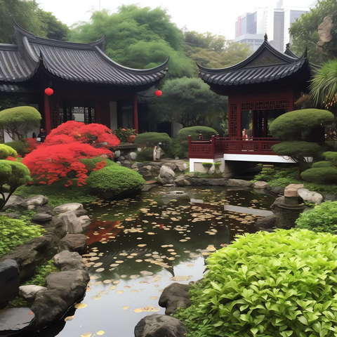 图片[59]-全球设计案例智能库_OJBKAI.COM新中式庭院景观Midjourney灵感图库-_设计智库－全球设计案例智能库_OJBKAI.COM-全球设计案例智能库_OJBKAI.COM设计智库