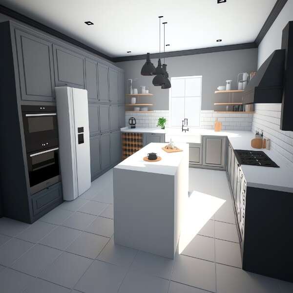 图片[43]-全球设计案例智能库_OJBKAI.COM家装现代开放厨房中岛吧台_Midjourney灵感图库126p-全球设计案例智能库_OJBKAI.COM设计智库