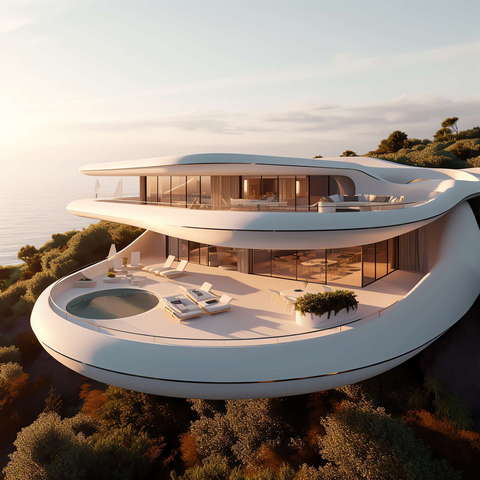 图片[12]-全球设计案例智能库_OJBKAI.COM别墅建筑外观未来科技感Midjourney灵感图库-_设计智库－全球设计案例智能库_OJBKAI.COM-全球设计案例智能库_OJBKAI.COM设计智库