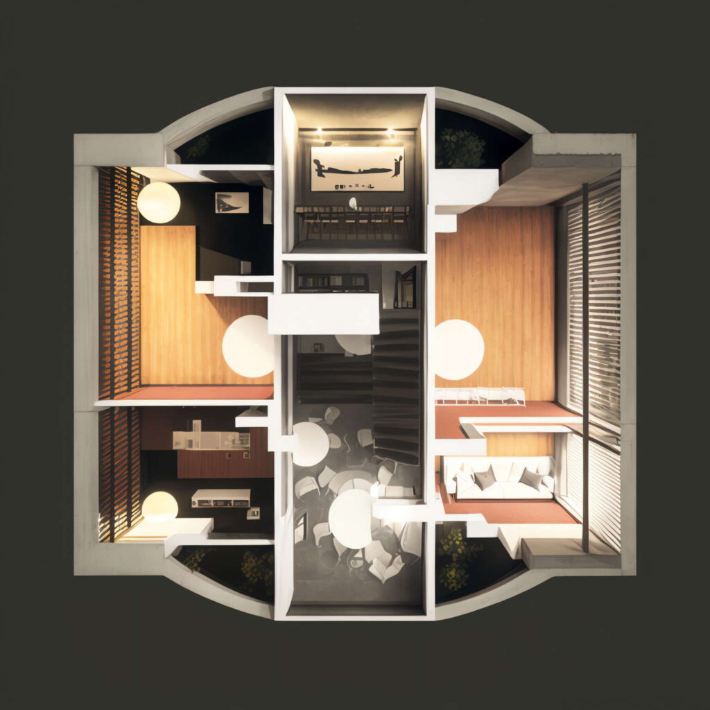 图片[7]-全球设计案例智能库_OJBKAI.COM建筑剖面图Midjourney灵感图库-名师联智库－全球设计案例智能库名师联素材平台-全球设计案例智能库_OJBKAI.COM设计智库