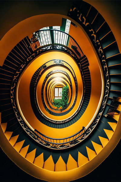 图片[3]-全球设计案例智能库_OJBKAI.COM复古旋转楼梯-5_Midjourney灵感图库-设计智库－全球设计案例智能库_OJBKAI.COM-全球设计案例智能库_OJBKAI.COM设计智库
