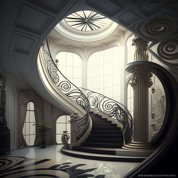 图片[27]-全球设计案例智能库_OJBKAI.COM别墅螺旋楼梯Midjourney灵感图库-_设计智库－全球设计案例智能库_OJBKAI.COM-全球设计案例智能库_OJBKAI.COM设计智库