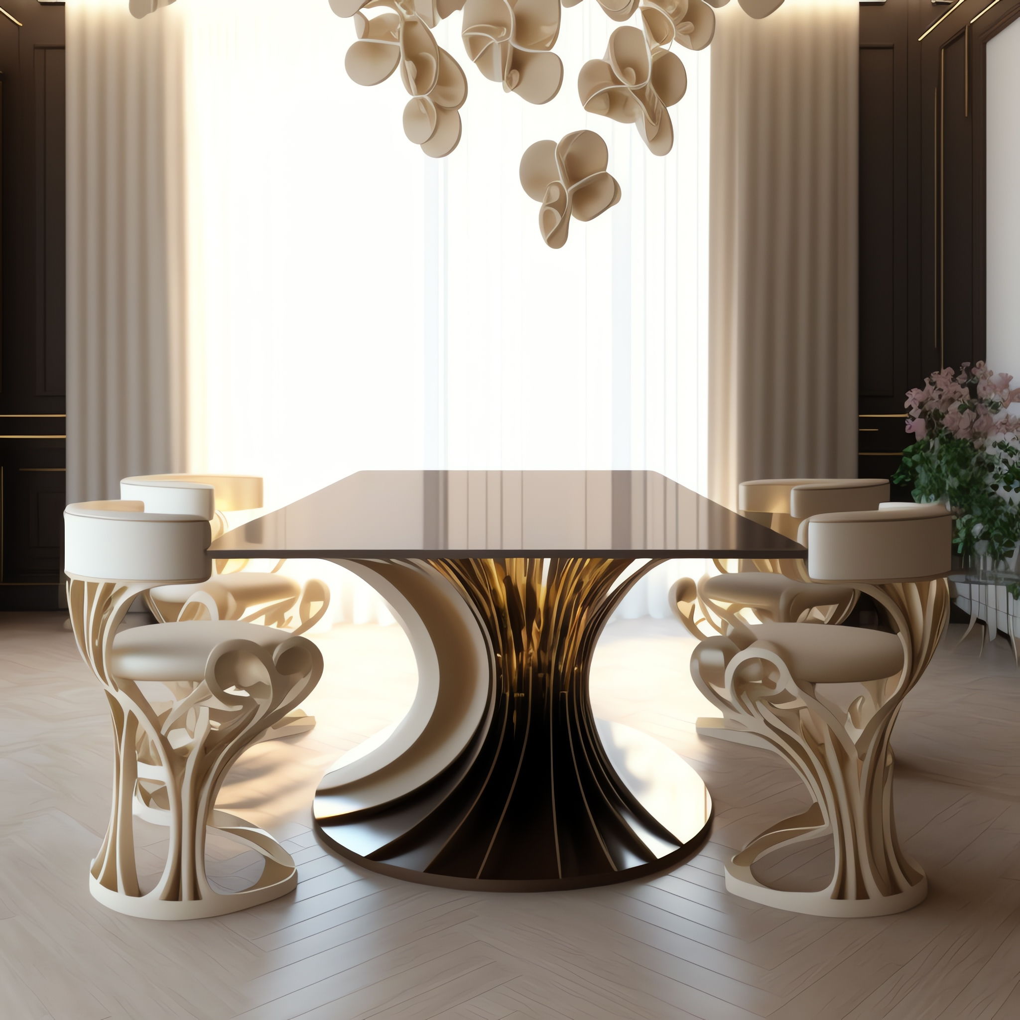 图片[66]-全球设计案例智能库_OJBKAI.COM轻奢简欧客餐厅_Midjourney灵感图库-全球设计案例智能库_OJBKAI.COM设计智库