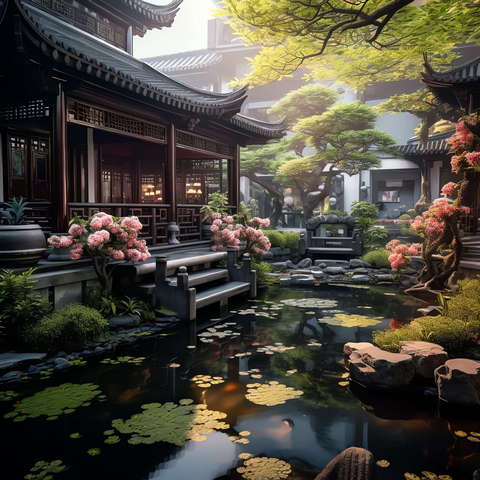 图片[41]-全球设计案例智能库_OJBKAI.COM别墅庭院景观Midjourney灵感图库-_设计智库－全球设计案例智能库_OJBKAI.COM-全球设计案例智能库_OJBKAI.COM设计智库