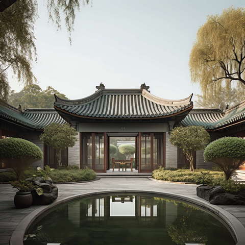 图片[44]-全球设计案例智能库_OJBKAI.COM中式四合院Midjourney灵感图库-_设计智库－全球设计案例智能库_OJBKAI.COM-全球设计案例智能库_OJBKAI.COM设计智库
