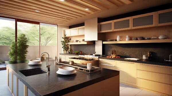 图片[34]-全球设计案例智能库_OJBKAI.COM原木开放厨房中岛吧台_Midjourney灵感图库220P-全球设计案例智能库_OJBKAI.COM设计智库