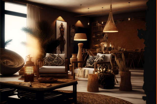 图片[3]-全球设计案例智能库_OJBKAI.COM非洲主题客厅Midjourney灵感图库-_设计智库－全球设计案例智能库_OJBKAI.COM-全球设计案例智能库_OJBKAI.COM设计智库