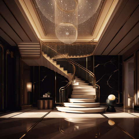 图片[5]-全球设计案例智能库_OJBKAI.COM别墅庄园新古典楼梯Midjourney灵感图库-_设计智库－全球设计案例智能库_OJBKAI.COM-全球设计案例智能库_OJBKAI.COM设计智库