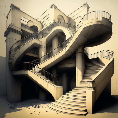 图片[3]-全球设计案例智能库_OJBKAI.COM复古旋转楼梯4_Midjourney灵感图库-设计智库－全球设计案例智能库_OJBKAI.COM-全球设计案例智能库_OJBKAI.COM设计智库