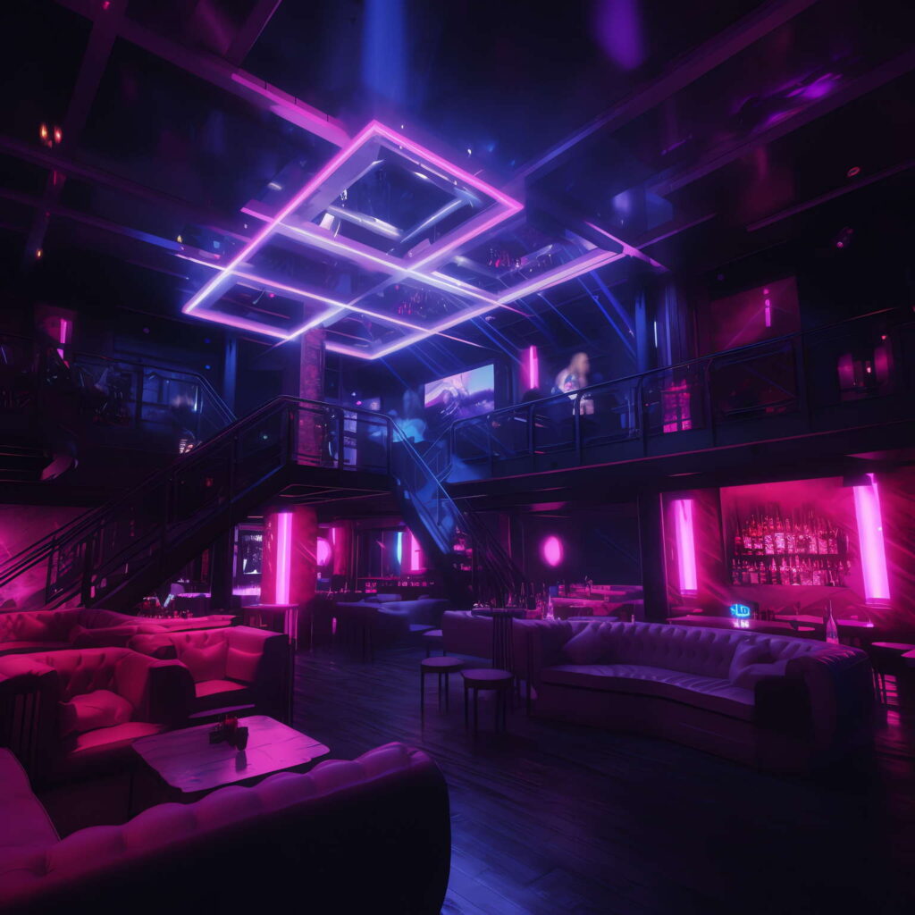 图片[29]-全球设计案例智能库_OJBKAI.COM赛博朋克风霓虹灯设计KTV酒吧_Midjourney灵感图库-_设计智库－全球设计案例智能库_OJBKAI.COM-全球设计案例智能库_OJBKAI.COM设计智库