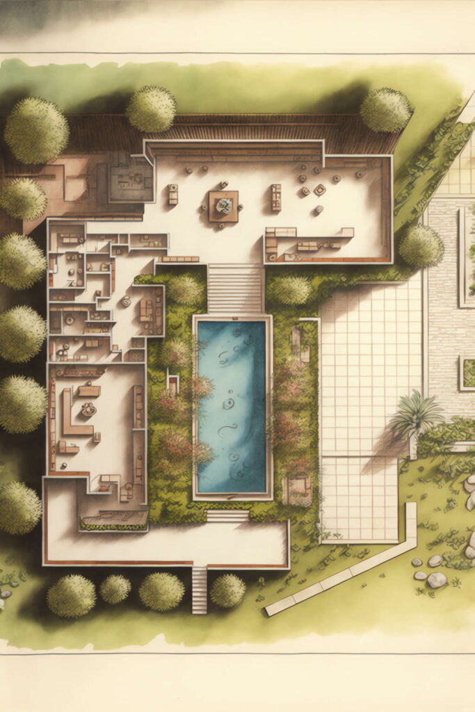 图片[30]-全球设计案例智能库_OJBKAI.COM别墅平面布局图Midjourney灵感图库-名师联智库－全球设计案例智能库名师联素材平台-全球设计案例智能库_OJBKAI.COM设计智库