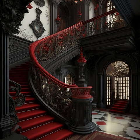 图片[15]-全球设计案例智能库_OJBKAI.COM古典欧式复古旋转楼梯Midjourney灵感图库-_设计智库－全球设计案例智能库_OJBKAI.COM-全球设计案例智能库_OJBKAI.COM设计智库