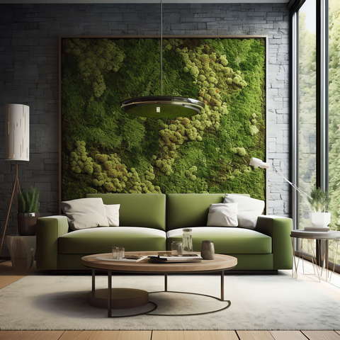 现代客厅绿植氛围Midjourney灵感图库-_设计智库－全球设计案例智能库_OJBKAI.COM-全球设计案例智能库_OJBKAI.COM设计智库