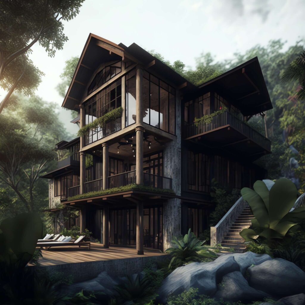 图片[17]-全球设计案例智能库_OJBKAI.COM山水森林别墅Midjourney灵感图库-_设计智库－全球设计案例智能库_OJBKAI.COM-全球设计案例智能库_OJBKAI.COM设计智库