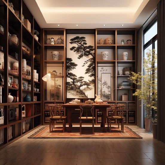 图片[46]-全球设计案例智能库_OJBKAI.COM别墅中式客厅Midjourney灵感图库-_设计智库－全球设计案例智能库_OJBKAI.COM-全球设计案例智能库_OJBKAI.COM设计智库