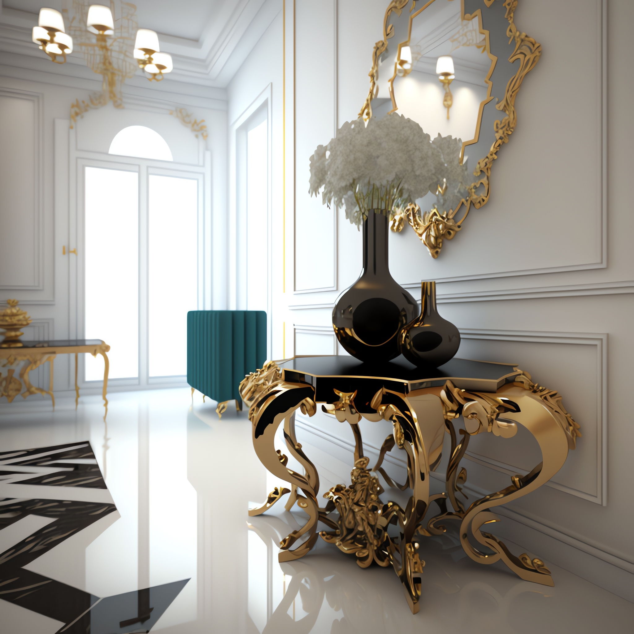 图片[13]-全球设计案例智能库_OJBKAI.COM轻奢简欧客餐厅_Midjourney灵感图库-全球设计案例智能库_OJBKAI.COM设计智库