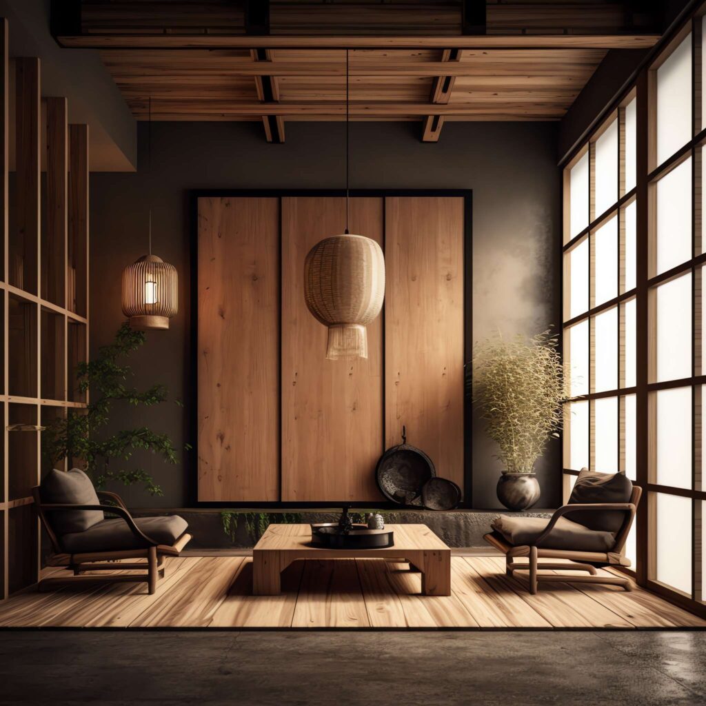 图片[2]-全球设计案例智能库_OJBKAI.COM原木日式茶室Midjourney灵感图库-_设计智库－全球设计案例智能库_OJBKAI.COM-全球设计案例智能库_OJBKAI.COM设计智库