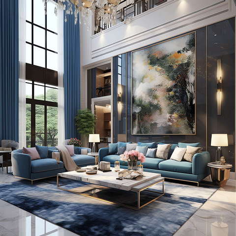 图片[8]-全球设计案例智能库_OJBKAI.COM简欧挑高客厅Midjourney灵感图库-_设计智库－全球设计案例智能库_OJBKAI.COM-全球设计案例智能库_OJBKAI.COM设计智库