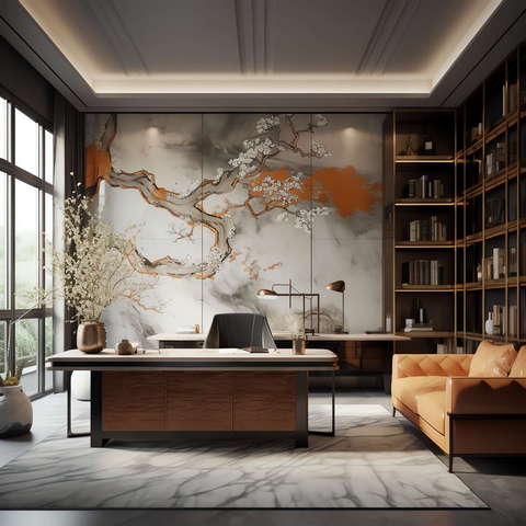 图片[8]-全球设计案例智能库_OJBKAI.COM新中式书房Midjourney灵感图库-_设计智库－全球设计案例智能库_OJBKAI.COM-全球设计案例智能库_OJBKAI.COM设计智库