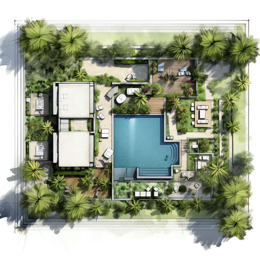 图片[9]-全球设计案例智能库_OJBKAI.COM别墅平面图Midjourney灵感图库-名师联智库－全球设计案例智能库名师联素材平台-全球设计案例智能库_OJBKAI.COM设计智库