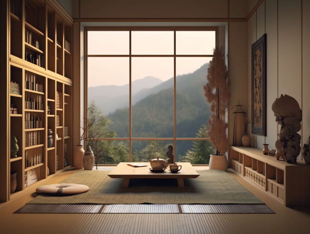 图片[23]-全球设计案例智能库_OJBKAI.COM家装日式茶室Midjourney灵感图库-_设计智库－全球设计案例智能库_OJBKAI.COM-全球设计案例智能库_OJBKAI.COM设计智库