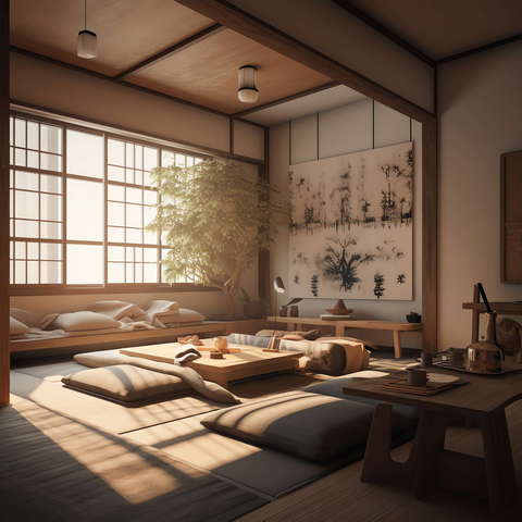 图片[32]-全球设计案例智能库_OJBKAI.COM家装日式榻榻米Midjourney灵感图库-_设计智库－全球设计案例智能库_OJBKAI.COM-全球设计案例智能库_OJBKAI.COM设计智库