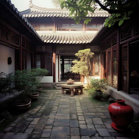 图片[19]-全球设计案例智能库_OJBKAI.COM中式四合院Midjourney灵感图库-_设计智库－全球设计案例智能库_OJBKAI.COM-全球设计案例智能库_OJBKAI.COM设计智库