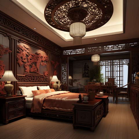 图片[9]-全球设计案例智能库_OJBKAI.COM古典中式卧室Midjourney灵感图库-_设计智库－全球设计案例智能库_OJBKAI.COM-全球设计案例智能库_OJBKAI.COM设计智库