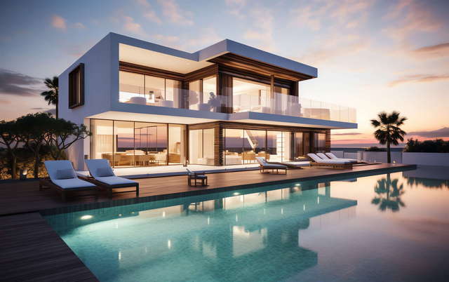 图片[27]-全球设计案例智能库_OJBKAI.COM别墅建筑外观Midjourney灵感图库-_设计智库－全球设计案例智能库_OJBKAI.COM-全球设计案例智能库_OJBKAI.COM设计智库