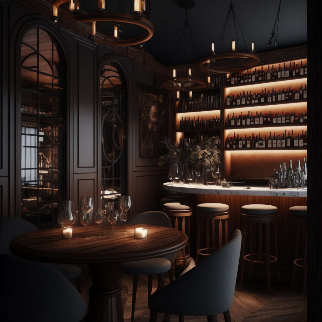 图片[35]-全球设计案例智能库_OJBKAI.COM餐厅酒吧区Midjourney灵感图库-_设计智库－全球设计案例智能库_OJBKAI.COM-全球设计案例智能库_OJBKAI.COM设计智库