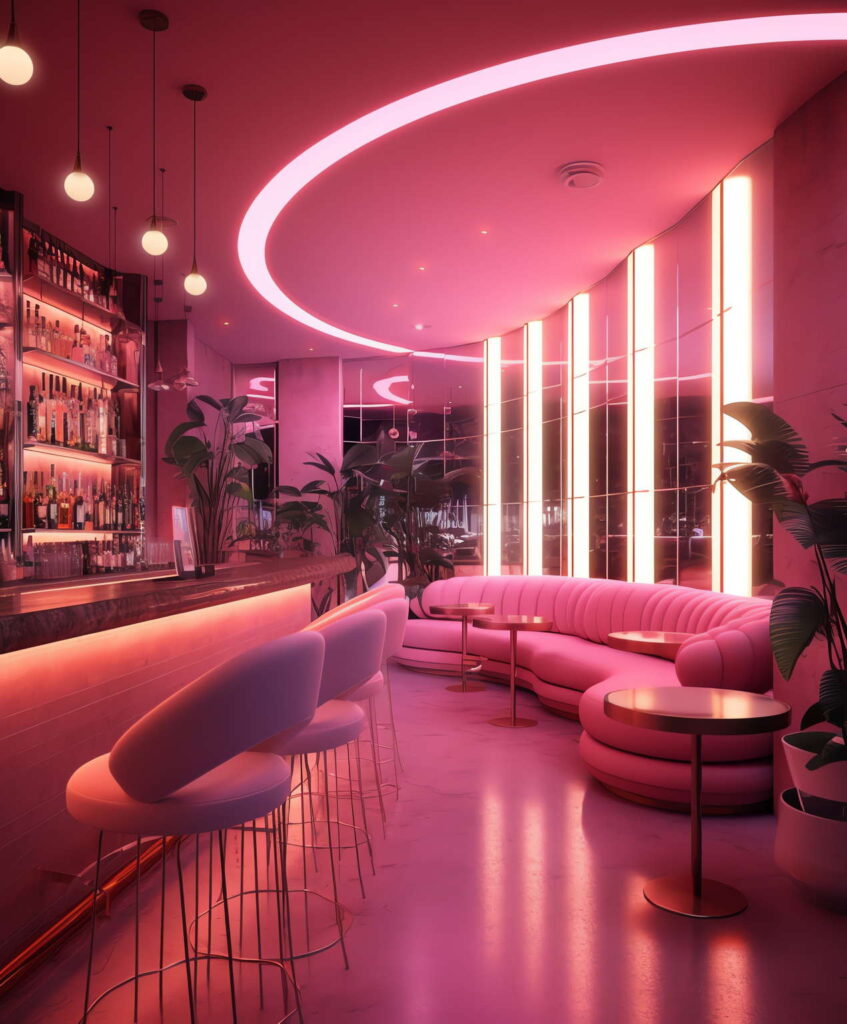 图片[28]-全球设计案例智能库_OJBKAI.COM赛博朋克风霓虹灯设计酒吧吧台区_Midjourney灵感图库-_设计智库－全球设计案例智能库_OJBKAI.COM-全球设计案例智能库_OJBKAI.COM设计智库