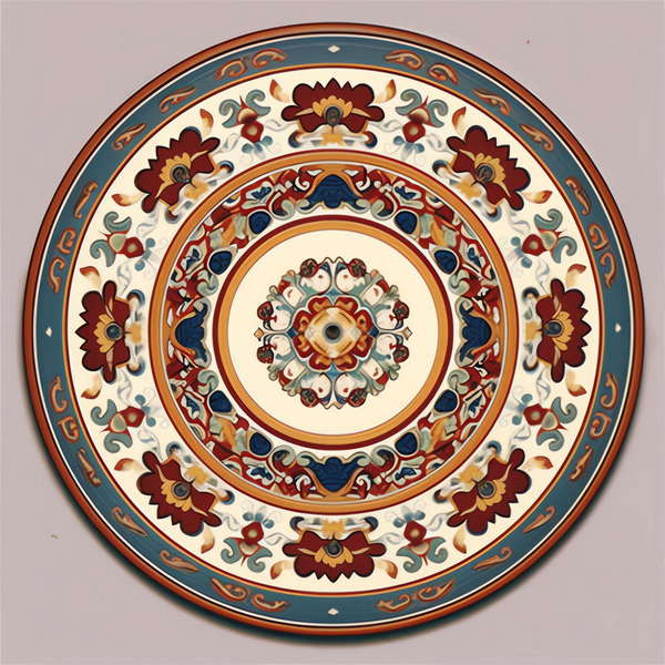 图片[35]-全球设计案例智能库_OJBKAI.COM复古圆形地毯Midjourney灵感图库-_设计智库－全球设计案例智能库_OJBKAI.COM-全球设计案例智能库_OJBKAI.COM设计智库