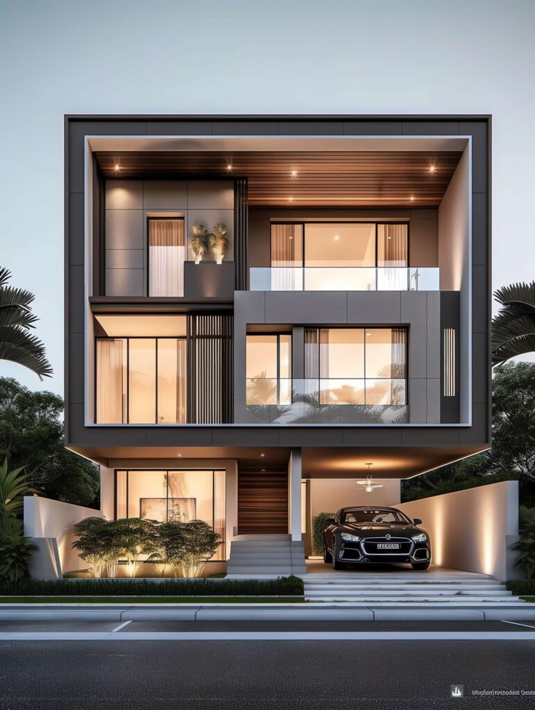 图片[23]-全球设计案例智能库_OJBKAI.COM现代极简别墅外观Midjourney灵感图库-_设计智库－全球设计案例智能库_OJBKAI.COM-全球设计案例智能库_OJBKAI.COM设计智库