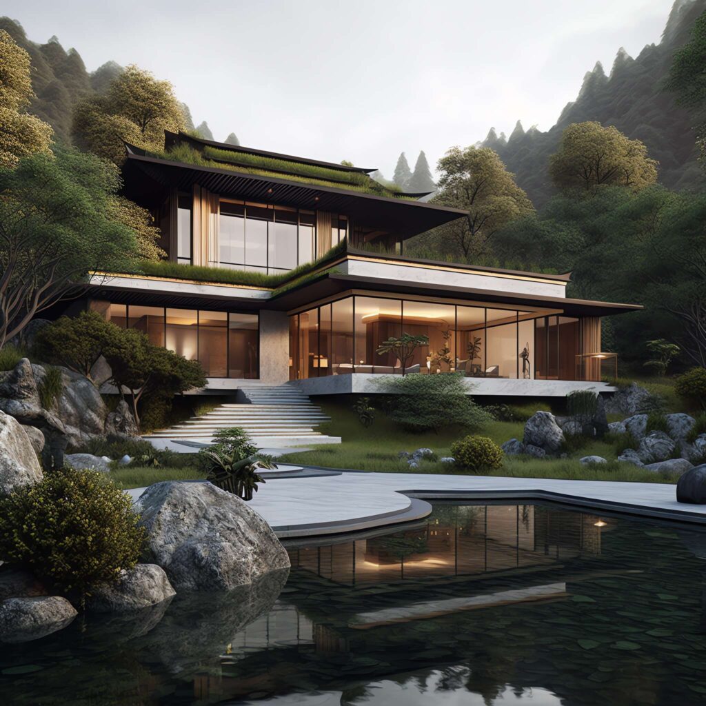 图片[31]-全球设计案例智能库_OJBKAI.COM中式别墅庭院Midjourney灵感图库-_设计智库－全球设计案例智能库_OJBKAI.COM-全球设计案例智能库_OJBKAI.COM设计智库