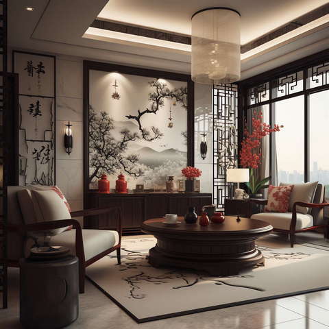 图片[53]-全球设计案例智能库_OJBKAI.COM住宅中式客厅Midjourney灵感图库-_设计智库－全球设计案例智能库_OJBKAI.COM-全球设计案例智能库_OJBKAI.COM设计智库