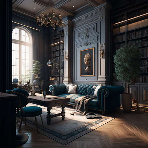 图片[42]-全球设计案例智能库_OJBKAI.COM欧式书房客厅设计Midjourney灵感图库-_设计智库－全球设计案例智能库_OJBKAI.COM-全球设计案例智能库_OJBKAI.COM设计智库