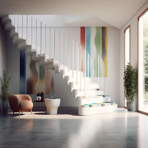 图片[3]-全球设计案例智能库_OJBKAI.COM极简风格楼梯Midjourney灵感图库-_设计智库－全球设计案例智能库_OJBKAI.COM-全球设计案例智能库_OJBKAI.COM设计智库