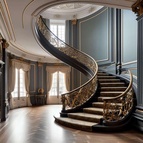 图片[63]-全球设计案例智能库_OJBKAI.COM新古典别墅楼梯Midjourney灵感图库-_设计智库－全球设计案例智能库_OJBKAI.COM-全球设计案例智能库_OJBKAI.COM设计智库