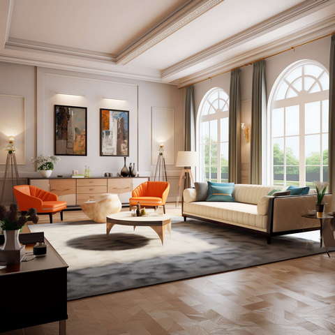 图片[26]-全球设计案例智能库_OJBKAI.COM简欧风格客厅Midjourney灵感图库-_设计智库－全球设计案例智能库_OJBKAI.COM-全球设计案例智能库_OJBKAI.COM设计智库