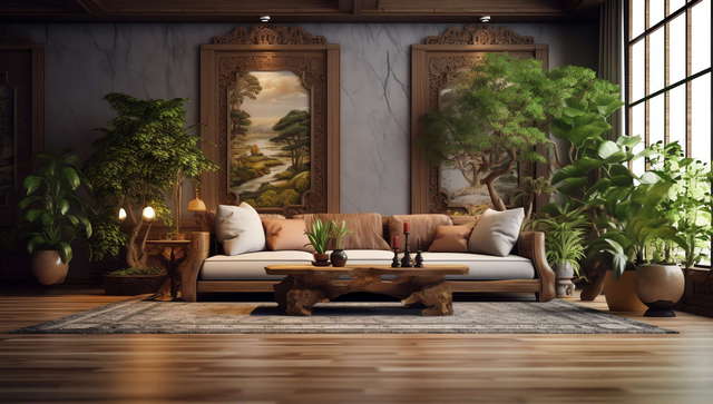 图片[6]-全球设计案例智能库_OJBKAI.COM东南亚风格客厅Midjourney灵感图库-_设计智库－全球设计案例智能库_OJBKAI.COM-全球设计案例智能库_OJBKAI.COM设计智库