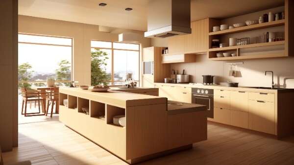 图片[32]-全球设计案例智能库_OJBKAI.COM原木开放厨房中岛吧台_Midjourney灵感图库220P-全球设计案例智能库_OJBKAI.COM设计智库