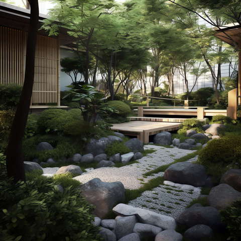 图片[27]-全球设计案例智能库_OJBKAI.COM别墅庭院日式枯山水Midjourney灵感图库-_设计智库－全球设计案例智能库_OJBKAI.COM-全球设计案例智能库_OJBKAI.COM设计智库