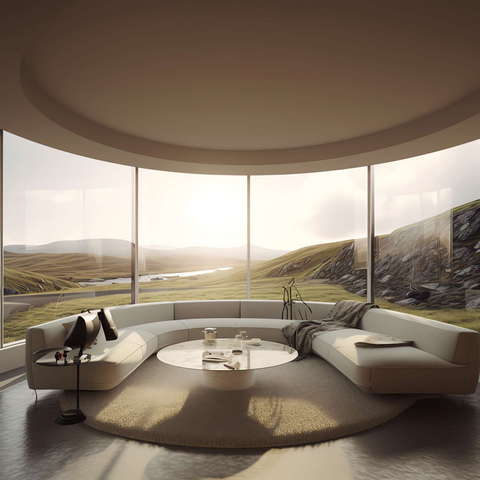 现代前卫落地窗Midjourney灵感图库-_设计智库－全球设计案例智能库_OJBKAI.COM-全球设计案例智能库_OJBKAI.COM设计智库