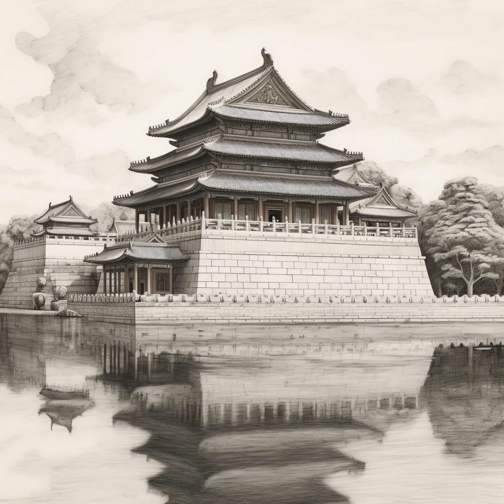 图片[17]-全球设计案例智能库_OJBKAI.COM中国古建草图Midjourney灵感图库-名师联智库－全球设计案例智能库名师联素材平台-全球设计案例智能库_OJBKAI.COM设计智库